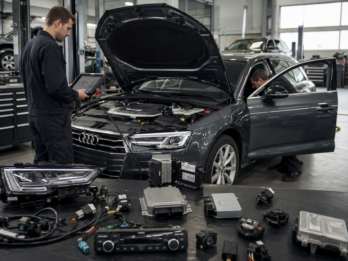 Почему электронные сбои на audi нельзя считать мелочами